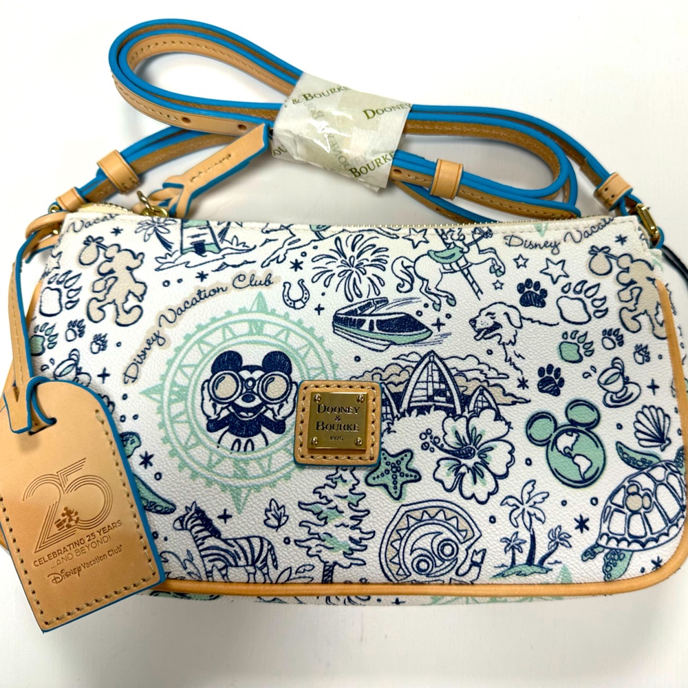NWT. Disney Vacation club anniversary cross body